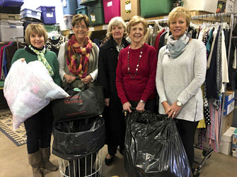 Inner Wheel visits Turning Point's Second Chance Store