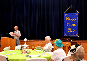 Happy Times Club meeting