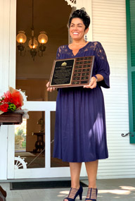 Nancy Glenn Award Recipient 2020-21 Natisha Rivera-Patrickt 