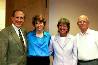 Nancy Glenn with friends 