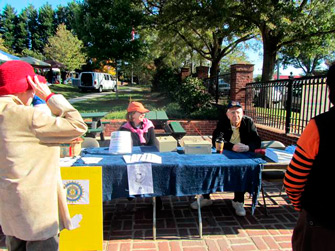 Matthews Rotary Club Festival in the park